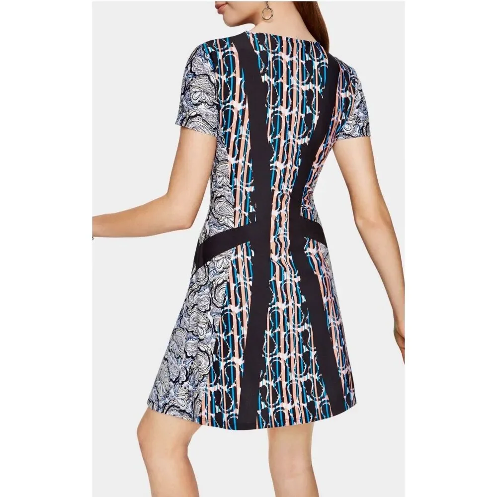BCBGMaxAzria ink paisley
